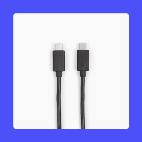 Owl Labs USB C Male to USB C Male Cable for Meeting Owl 3 (16 Feet / 4.87M) USB-kabel 4,87 m Sort