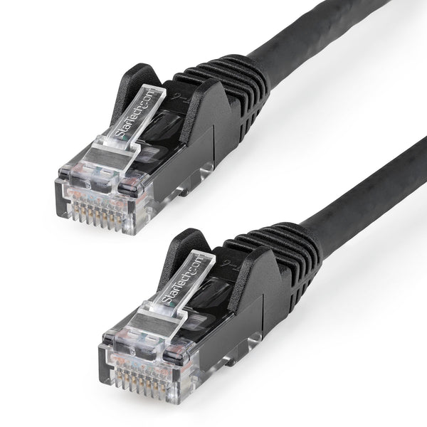 StarTech.com N6LPATCH50CMBK netværkskabel Sort 0,5 m Cat6 U/UTP (UTP)