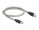DeLOCK 86777 USB-kabel USB 3.2 Gen 1 (3.1 Gen 1) 0,5 m USB A USB B 5 Gbit/sek. Sølv
