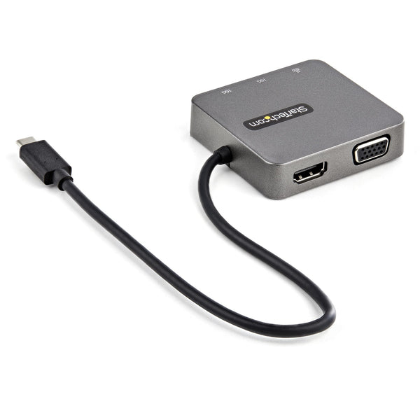 StarTech.com DKT31CHVL dockingstation Ledningsført USB 3.2 Gen 2 (3.1 Gen 2) Type-C Sort, Sølv