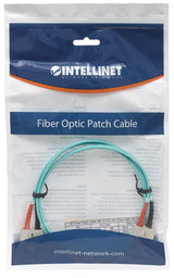 Intellinet 751025 InfiniBand og fiberoptisk kabel 1 m SC Turkisfarve