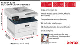 Xerox B235, A4, 34 ppm trådløs dupleks kopi/print/scan/fax PS3 PCL5e/6, ADF, 2 magasiner, i alt 251 ark