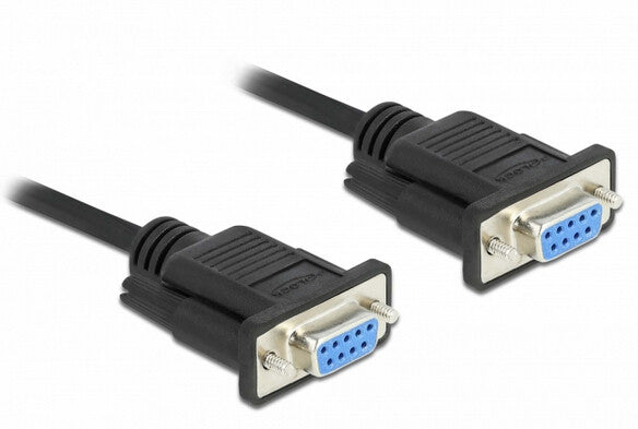 DeLOCK 87472 serielkabel Sort 2 m DB-9