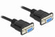 DeLOCK 87472 serielkabel Sort 2 m DB-9