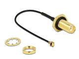 DeLOCK 1m, SMA/MHF koaxial kabel