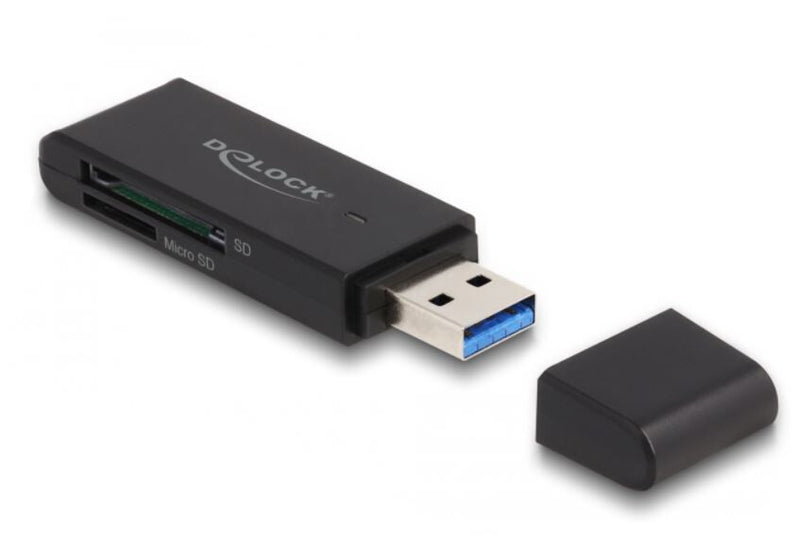 DeLOCK 91002 kortlæser USB Sort