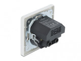 DeLOCK 11473 stikkontakt 2 x USB + CEE 7/3 Hvid