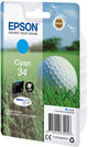 Epson Golf ball 34 golfbold DURABrite Ultra enkeltpakke cyan blæk