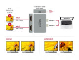 DeLOCK 64123 dockingstation USB 3.2 Gen 1 (3.1 Gen 1) Type-C Grå