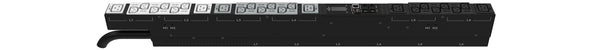 HPE G2 Metered 3Ph 17.3kVA/60309 60A 4-wire 48A/208V Outlets (18) C13 (6) C19/Vertical NA/JP PDU strømforsyningsenhed (PDU) 24 AC stikkontakt(er) 0U