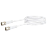 Schwaiger KDSK15042 koaxial kabel 1,5 m F Hvid