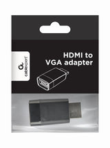Gembird A-HDMI-VGA-001 kabel kønsskifter Sort