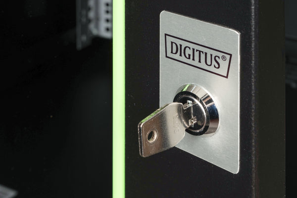 Digitus DN-19 12U-6/6-SW stativ Vægmonteret stativ Sort