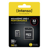 Intenso 3424480 hukommelseskort 32 GB MicroSD UHS-I Klasse 10