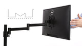 Multibrackets 5846 skærmbeslag og -stativer 76,2 cm (30") Skrivebord Sort