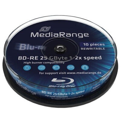 MediaRange MR501 blank Blu-ray disk BD-RE 25 GB 10 stk