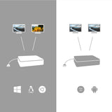 i-tec C31DUAL4KHDMI USB grafisk adapter 3840 x 2160 pixel Sort