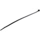 StarTech.com CBMZT10BK kabelsamler Udløselig kabelbinder Nylon, Plast Sort 1000 stk