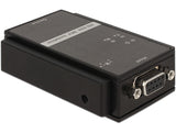 DeLOCK 62500 kabel kønsskifter RS-232 Sort