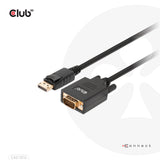 CLUB3D CAC-1012 videokabel adapter 2 m DisplayPort VGA (D-Sub) Sort
