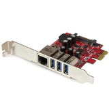 StarTech.com PEXUSB3S3GE netværkskort Intern Ethernet 5000 Mbit/s