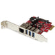 StarTech.com PEXUSB3S3GE netværkskort Intern Ethernet 5000 Mbit/s