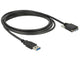 DeLOCK 83599 USB-kabel USB 3.2 Gen 1 (3.1 Gen 1) 3 m USB A Micro-USB B 5 Gbit/sek. Sort