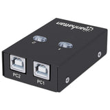 Manhattan 162005 interface hub 480 Mbit/s Hvid