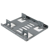 StarTech.com BRACKET25X2 drive bay panel 8,89 cm (3.5") Bærerpanel Rustfrit stål