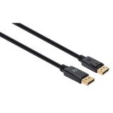 Manhattan 355568 DisplayPort kabel 1 m Sort