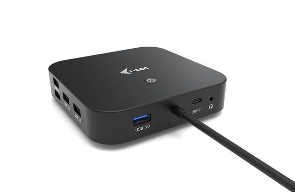 i-tec C31HDMIDPDOCKPD dockingstation Ledningsført USB 3.2 Gen 1 (3.1 Gen 1) Type-C Sort
