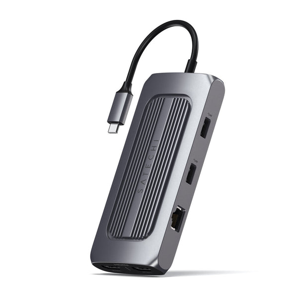 Satechi ST-UCMXAM dockingstation USB 3.2 Gen 1 (3.1 Gen 1) Type-C Grå