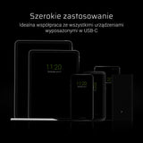 Green Cell KABGC03 USB-kabel 0,25 m USB A USB C 0,48 Gbit/sek. Sort