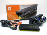 LevelOne KVM-0421 KVM Switch Sort, Grøn