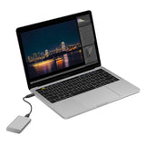 LaCie STKS1000400 ekstern solid state driver Thunderbolt-teknologi 1 TB USB Type-C 3.2 Gen 2 (3.1 Gen 2) Sølv