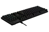 Logitech G 920-009370 tastatur Spil USB QWERTY US International Kulfiber