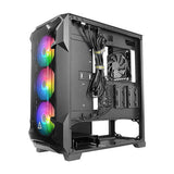 Antec DF600 Flux Midi Tower Sort