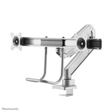 Neomounts NM-D775DXSILVER skærmbeslag og -stativer 81,3 cm (32") Skrivebord Sølv
