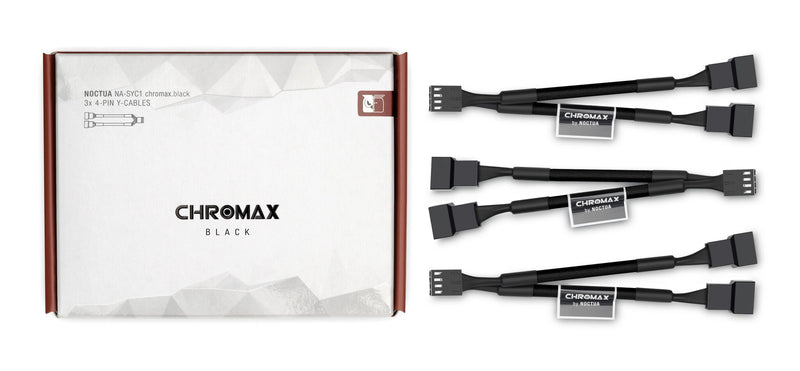 Noctua NA-SYC1 CHROMAX.BLACK Kabelforlængelse