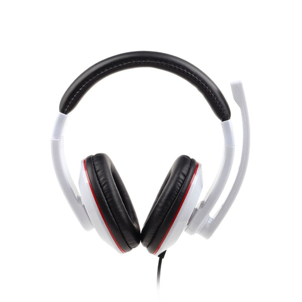 Gembird MHS-001-GW hovedtelefoner/headset Ledningsført Opkald/musik Hvid