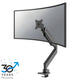 Neomounts NM-D775BLACKPLUS skærmbeslag og -stativer 124,5 cm (49") Skrivebord Sort