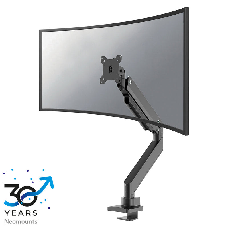 Neomounts NM-D775BLACKPLUS skærmbeslag og -stativer 124,5 cm (49") Skrivebord Sort