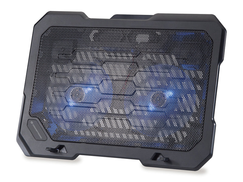 Conceptronic THANA01B køling til laptop 39,6 cm (15.6") Sort