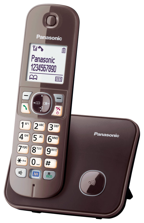 Panasonic KX-TG6811GA telefon DECT telefon Nummervisning Brun
