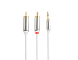 Prokord AUDIO-0019 lydkabel 5 m 3.5mm 2 x RCA Hvid