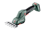 Metabo POWERMAXX SGS 12 Q batteridreven græssaks 1,15 cm 12 V Lithium-Ion (Li-Ion) Sort, Grøn, Rød