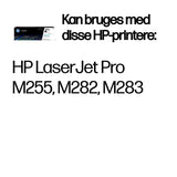 HP 207A Original LaserJet-tonerpatron, sort