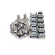 StarTech.com CABSCREWM62 skrue/bolt 12 mm 100 stk M6