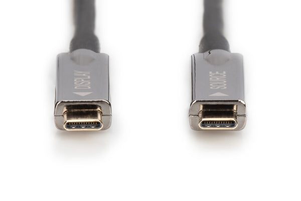 Digitus AK-330160-100-S USB-kabel USB 3.2 Gen 1 (3.1 Gen 1) 10 m USB C Sort