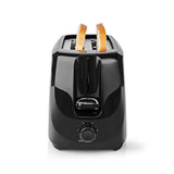 Nedis KABT150EBK brødrister 6 2 skive(r) 700 W Sort